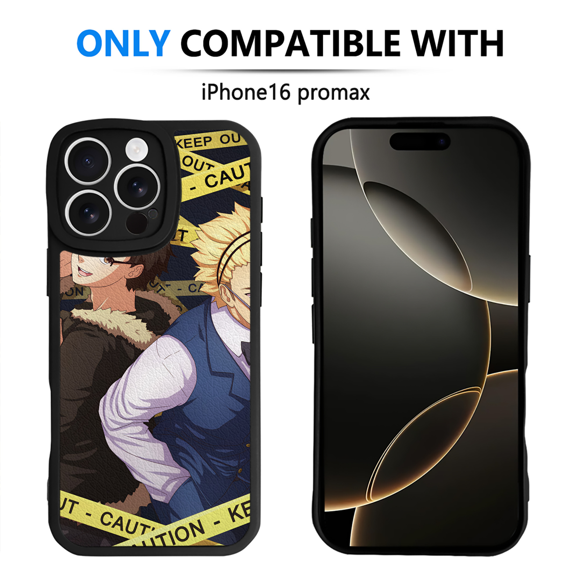 （画像用） ハイキュー!! Haikyu!! 【iPhone 16シリーズ対応】シリコンスマホケース（レザー調） 材質：シリコン